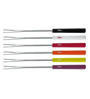 Spring Swiss Design: Basic Set de 6 fourchettes pour fondue à viande