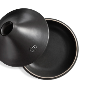 Emile Henry:  Delight Zwarte Tajine 32 cm