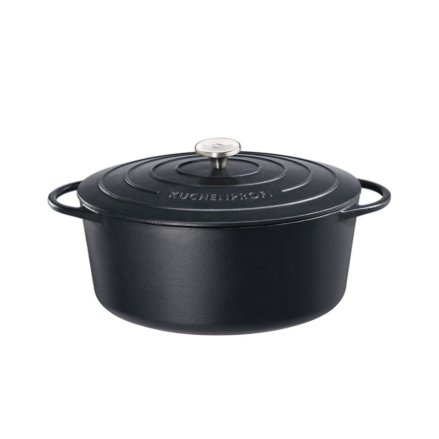 Küchenprofi: Cocotte en fonte Provence ovale 33 cm