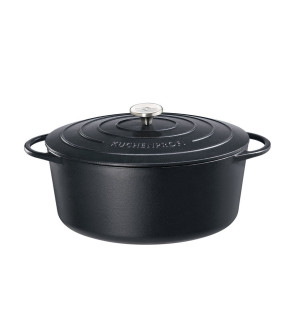 Küchenprofi: Cocotte en fonte ovale 35 cm