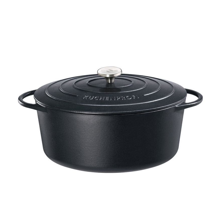 Küchenprofi: Cocotte en fonte ovale 35 cm