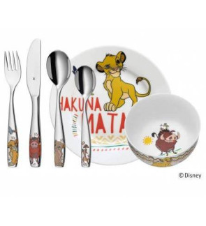 WMF: Set pour enfant 6 pièces Le Roi Lion