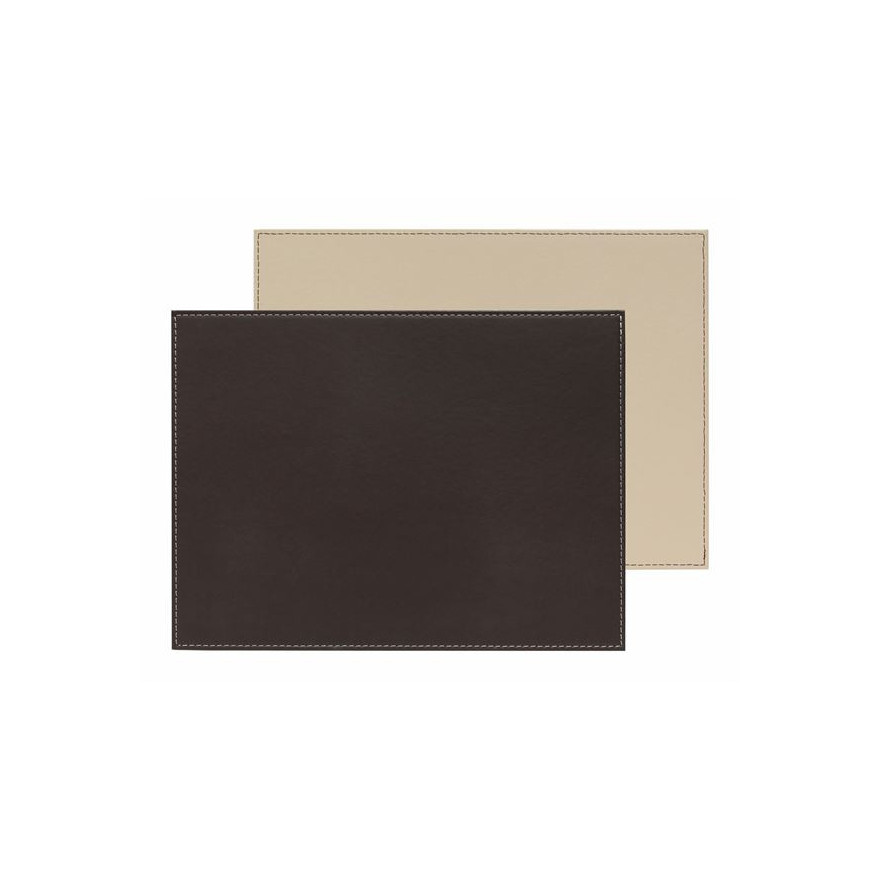 FreeForm: Set de table Taupe & Noir 40x30cm