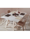 FreeForm: Set de table Taupe & Noir 40x30cm