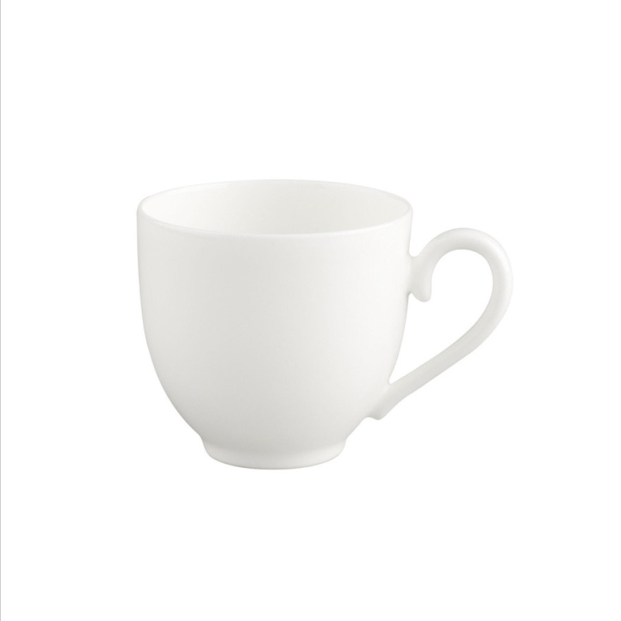 Villeroy & Boch: White Pearl Tasse moka sans soucoupe