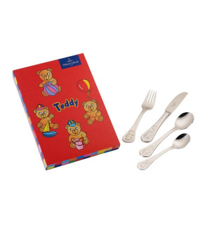 Villeroy &Boch: Set teddy bestek voor kinderen 4 stuks