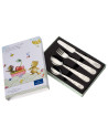 Villeroy & Boch:  Set bestek Hungry as a Bear voor kinderen 4 stuks.