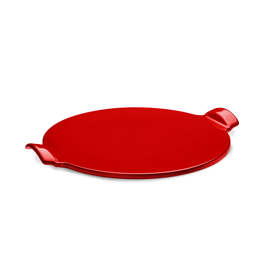 Emile Henry: Gladde rode pizzasteen 37 cm