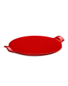 Emile Henry: Gladde rode pizzasteen 37 cm