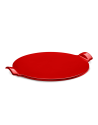 Emile Henry: Pierre à pizza lisse rouge 37 cm