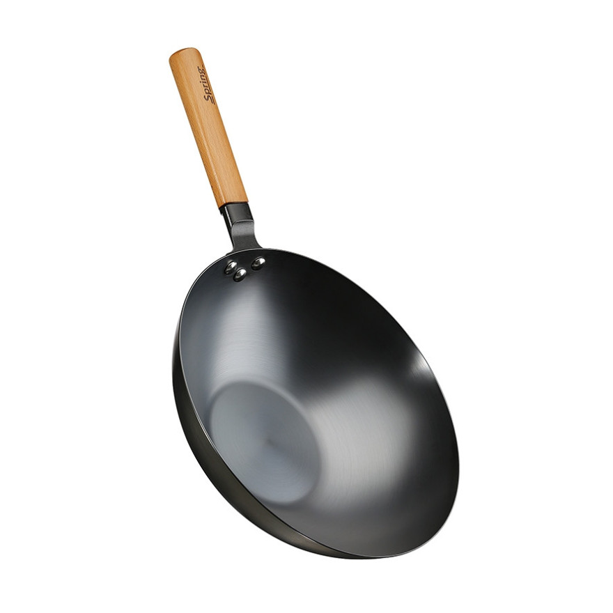 SSpring Swiss Design: Wok Canton avec manche 30 cm