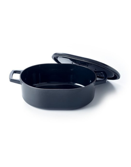 Küchenprofi: Cocotte en fonte ovale 33 cm