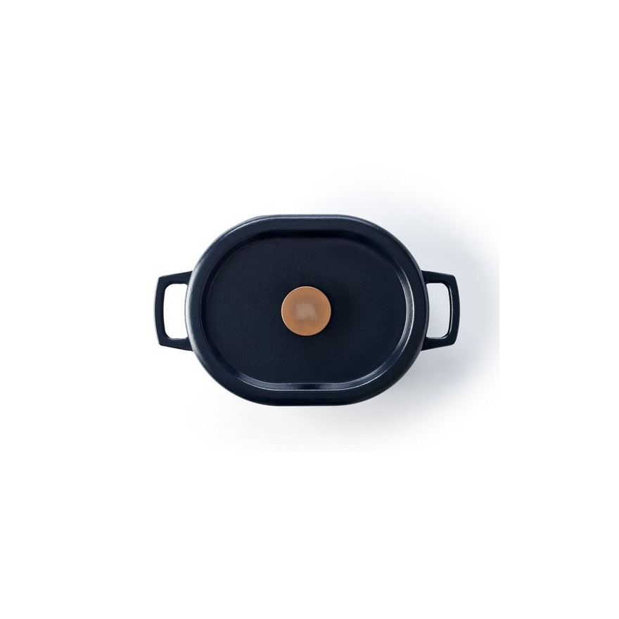 Küchenprofi: Cocotte en fonte ovale 35 cm Küchenprofi: Cocotte en fonte ovale 35 cm