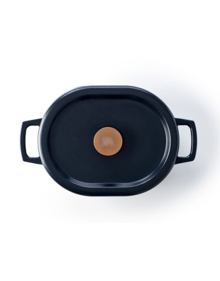 Küchenprofi: Cocotte en fonte ovale 35 cm