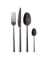 Sambonet Rosenthal: Rock Black Coffret 24 pièces