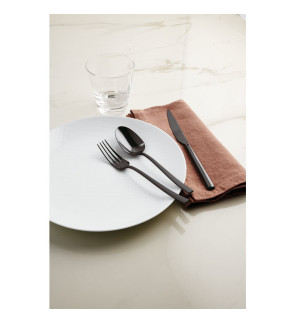 Sambonet Rosenthal: Rock Black Coffret 24 pièces