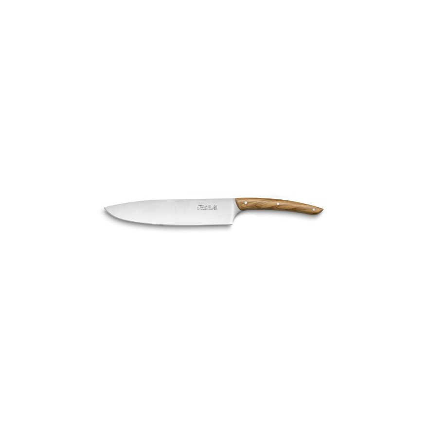 Claude Dozorme: Couteau de Chef Le Thiers® bois d'olivier 18cm