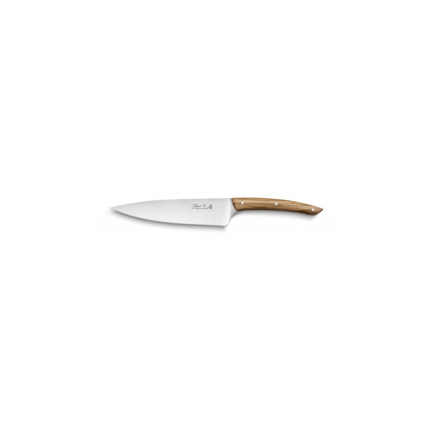 Claude Dozorme: Couteau à découper Le Thiers® bois d'olivier 15cm
