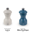 Peugeot: Bistrorama Duo Ivoire-Bleu Moulins à poivre et à sel 10 cm