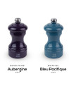 Peugeot: Bistrorama Duo Aubergine-Bleu Moulins à poivre et à sel 10 cm