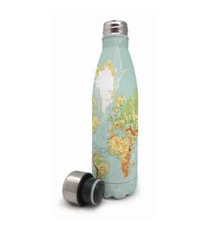 Nerthus : bouteille isotherme 500ml Monde