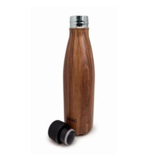 Nerthus:  Geïsoleerde fles 350 ml hout