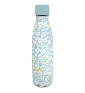 Nerthus : bouteille isotherme 350ml Marguerite bleu