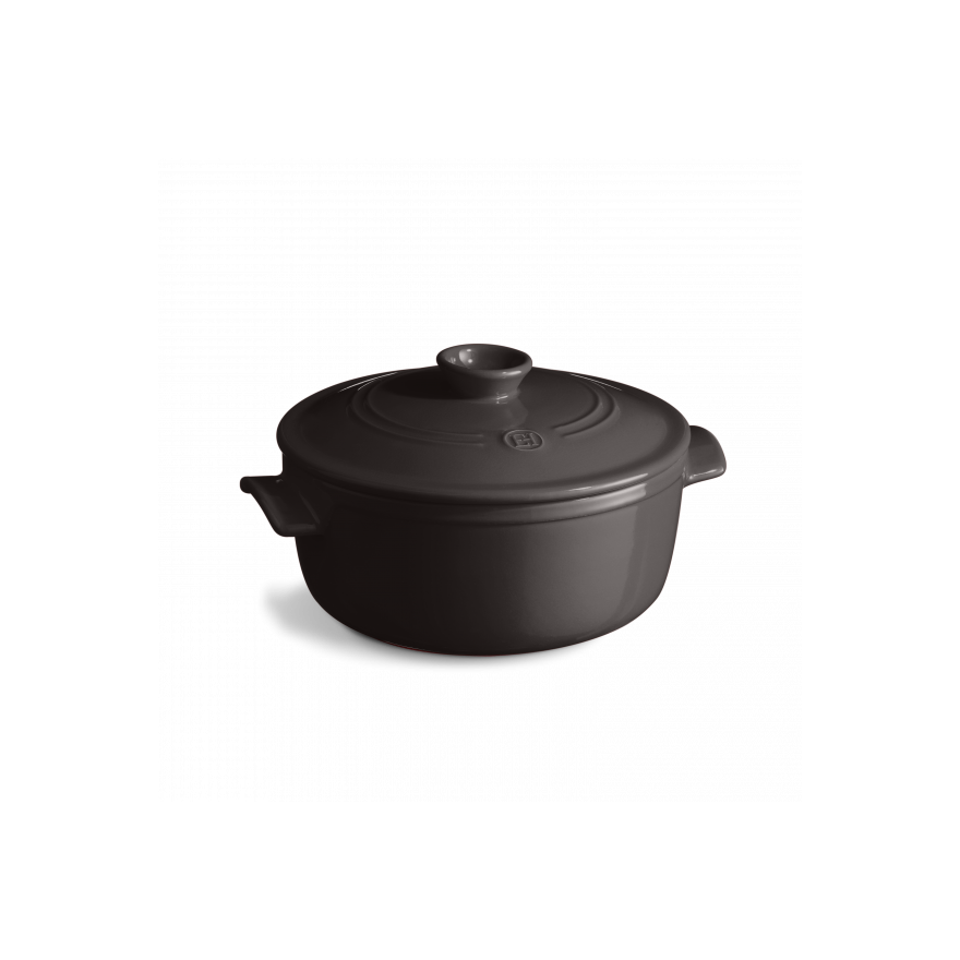 Emile Henry: Cocotte ronde noire 5L