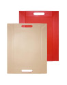 FreeForm: Plateau magique Rouge & Taupe 45x35cm