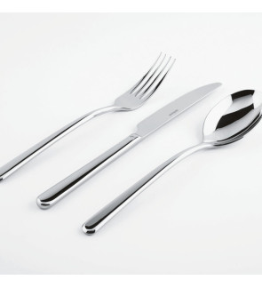 Sambonet Rosenthal: Linear Inox Linear bestekset van 36 stuks