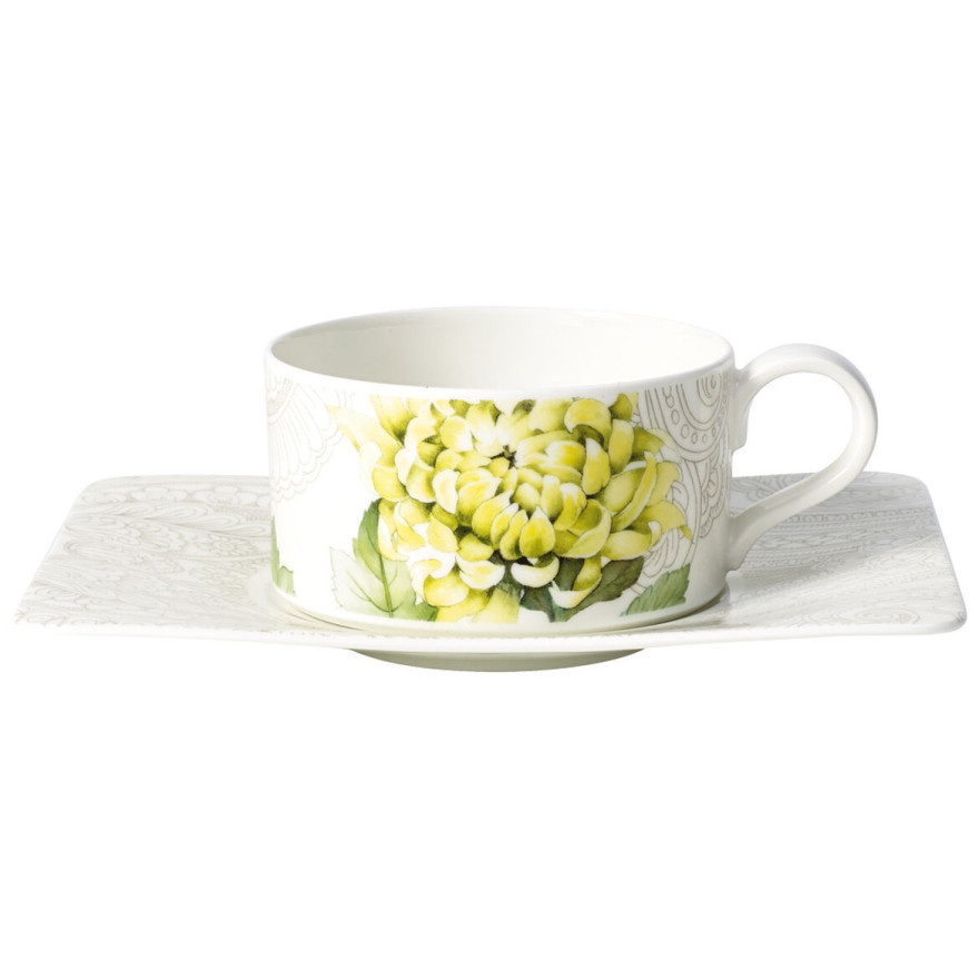 Villeroy & Boch: Quinsai Garden Tasse à café/thé avec soucoupe 2 pièces