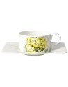 Villeroy & Boch: Quinsai Garden Tasse à café/thé avec soucoupe 2 pièces