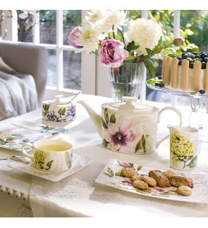 Villeroy & Boch: Quinsai Garden Tasse à thé avec soucoupe 2 pièces