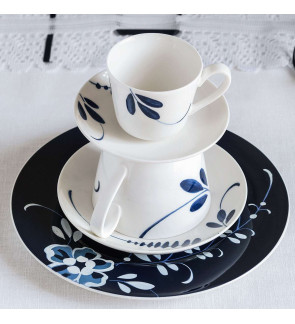 Villeroy & Boch: Vieux Luxembourg Brindille Tasse à café/thé  avec soucoupe 2 pièces