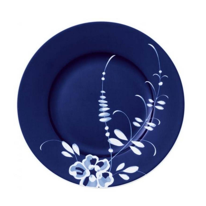 Villeroy & Boch: Vieux Luxembourg Brindille assiette à dessert bleue 22 cm