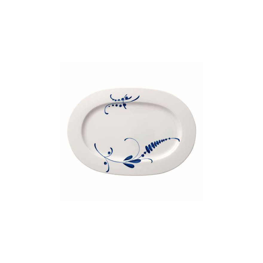 Villeroy & Boch: Vieux Luxembourg Brindille plat ovale 34 cm x 24 cm