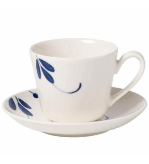 Villeroy & Boch: Vieux Luxembourg Brindille Tasse à moka avec soucoupe 2 pièces