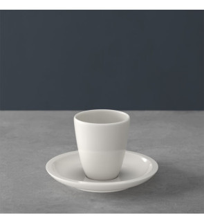 Villeroy & Boch: Artesano Original Tasse moka sans anse avec soucoupe  2 pièces