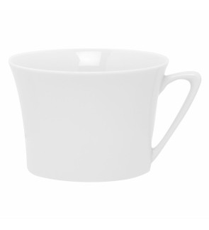 Guy Degrenne: Boréal Satin Blanc Tasse à café sans soucoupe