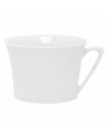 Guy Degrenne: Boréal Satin Blanc Tasse à café sans soucoupe