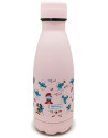 Nerthus:  roze smurfen geïsoleerde fles 350 ml