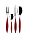 Guzzini: Set de 24 couverts rouge foncé