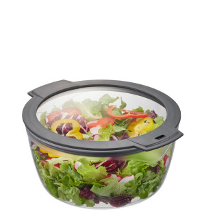 Gefu: Essoreuse à salade ROTARE et couvercle fraîcheur