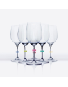 Set de 6 marqueurs verres silicone 