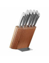 Scanpan: Bloc en bois & inox avec 6 couteaux inox