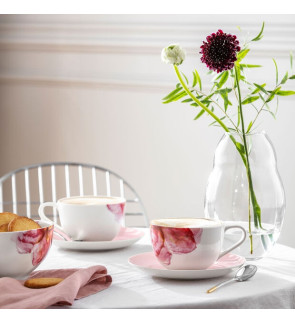 Villeroy &Boch: Rose Garden ontbijtkop zonder schotel