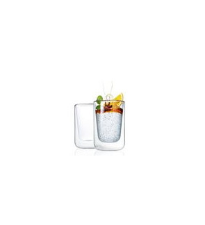 Blomus: Nero Set de 2 verres à double paroi 25 cl