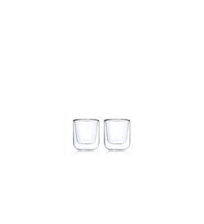 Blomus: Nero Set de 2 verres à double paroi 8 cl