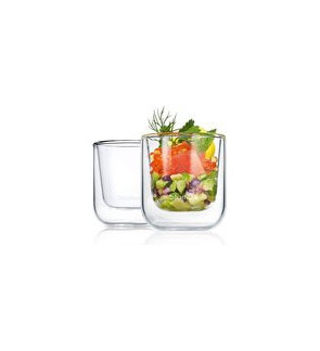 Blomus: Nero Set de 2 verres à double paroi 8 cl