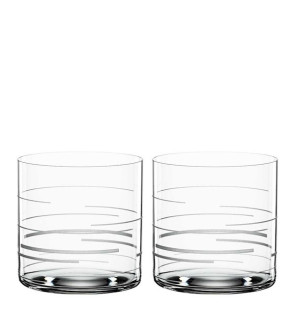 Spiegelau: Signature Drinks Lines Lot de 2 verres à soft/whisky 33cl